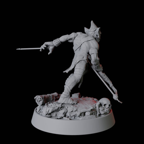 Grinning Goblin Archer Miniature for Dungeons and Dragons, Pathfinder or other TTRPGs