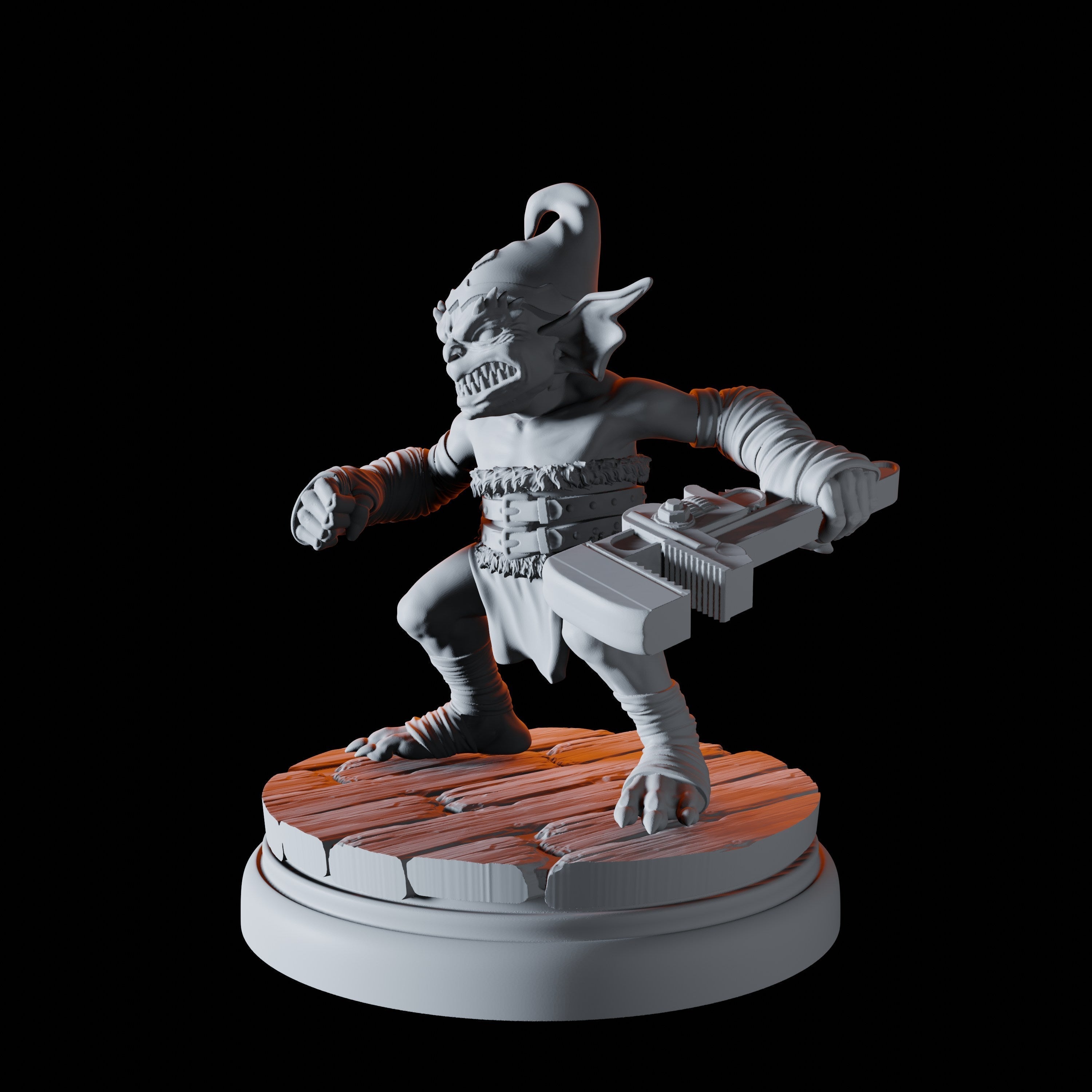 Grinning Gremlin Miniature for Dungeons and Dragons - Myth Forged