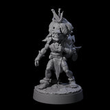 Grinning Horder Goblin Miniature for Dungeons and Dragons, Pathfinder or other TTRPGs
