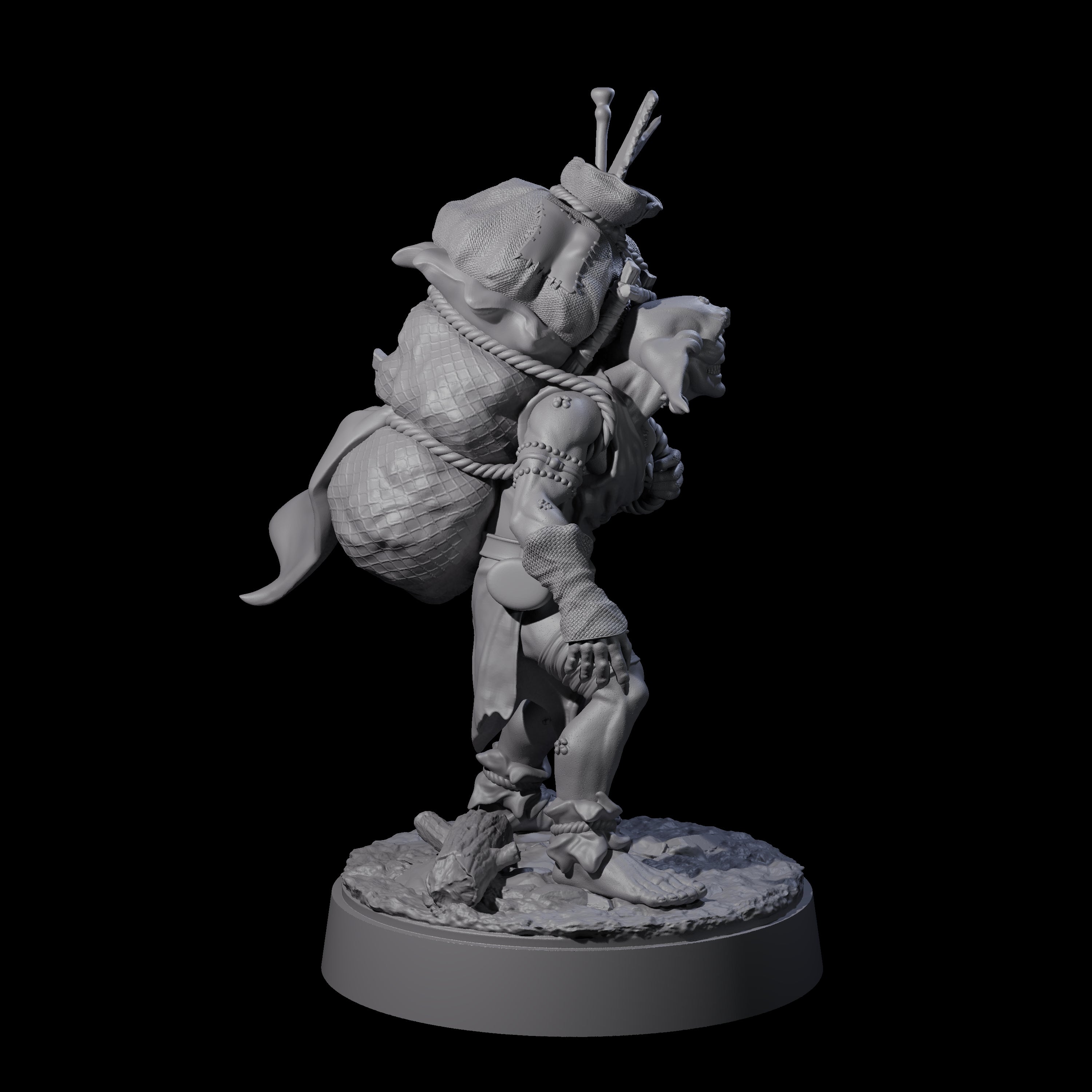 Grinning Horder Goblin Miniature for Dungeons and Dragons, Pathfinder or other TTRPGs