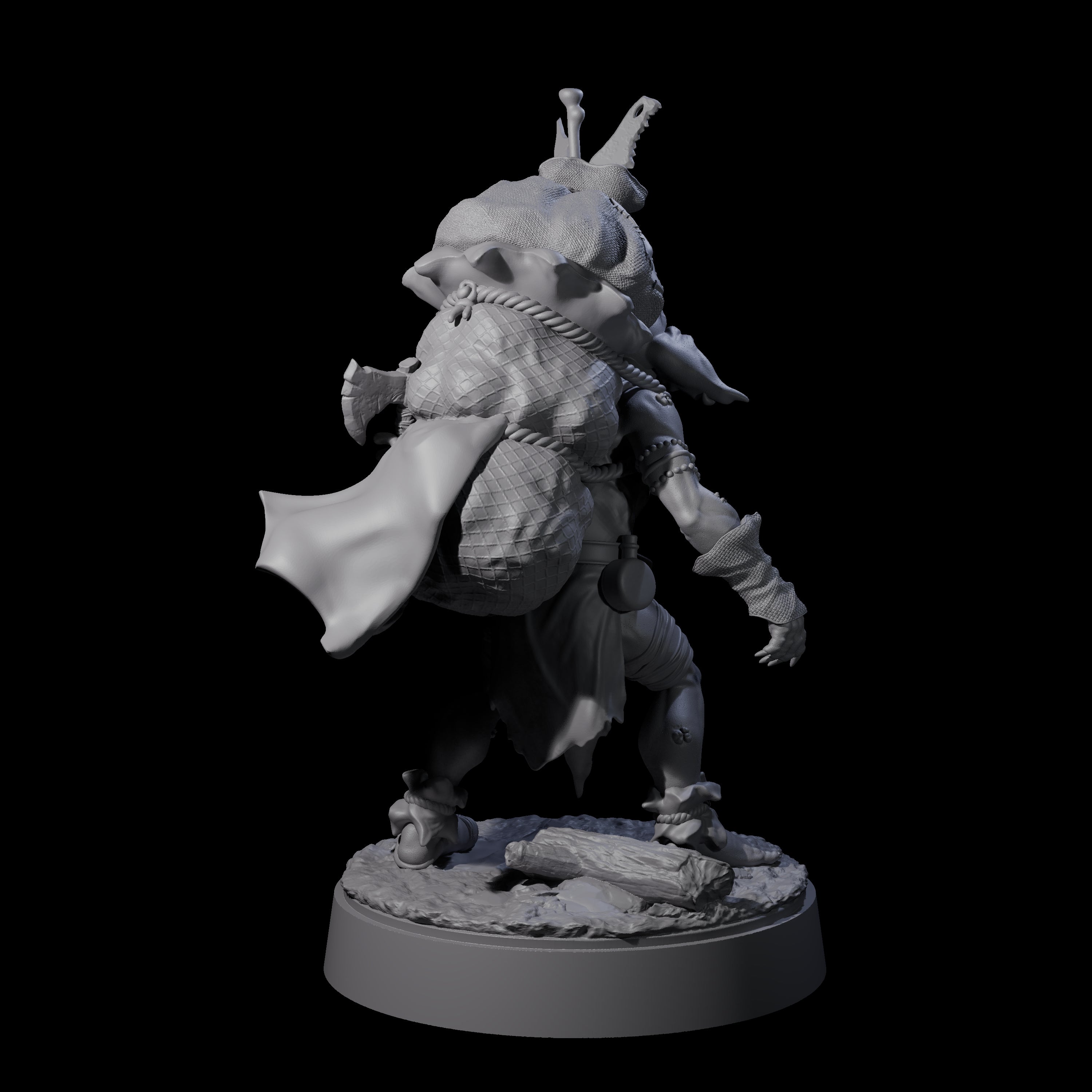 Grinning Horder Goblin Miniature for Dungeons and Dragons, Pathfinder or other TTRPGs