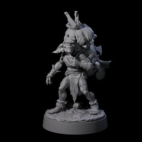Grinning Horder Goblin Miniature for Dungeons and Dragons, Pathfinder or other TTRPGs