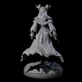Grinning Madly Tiefling Fighter Miniature for Dungeons and Dragons, Pathfinder or other TTRPGs