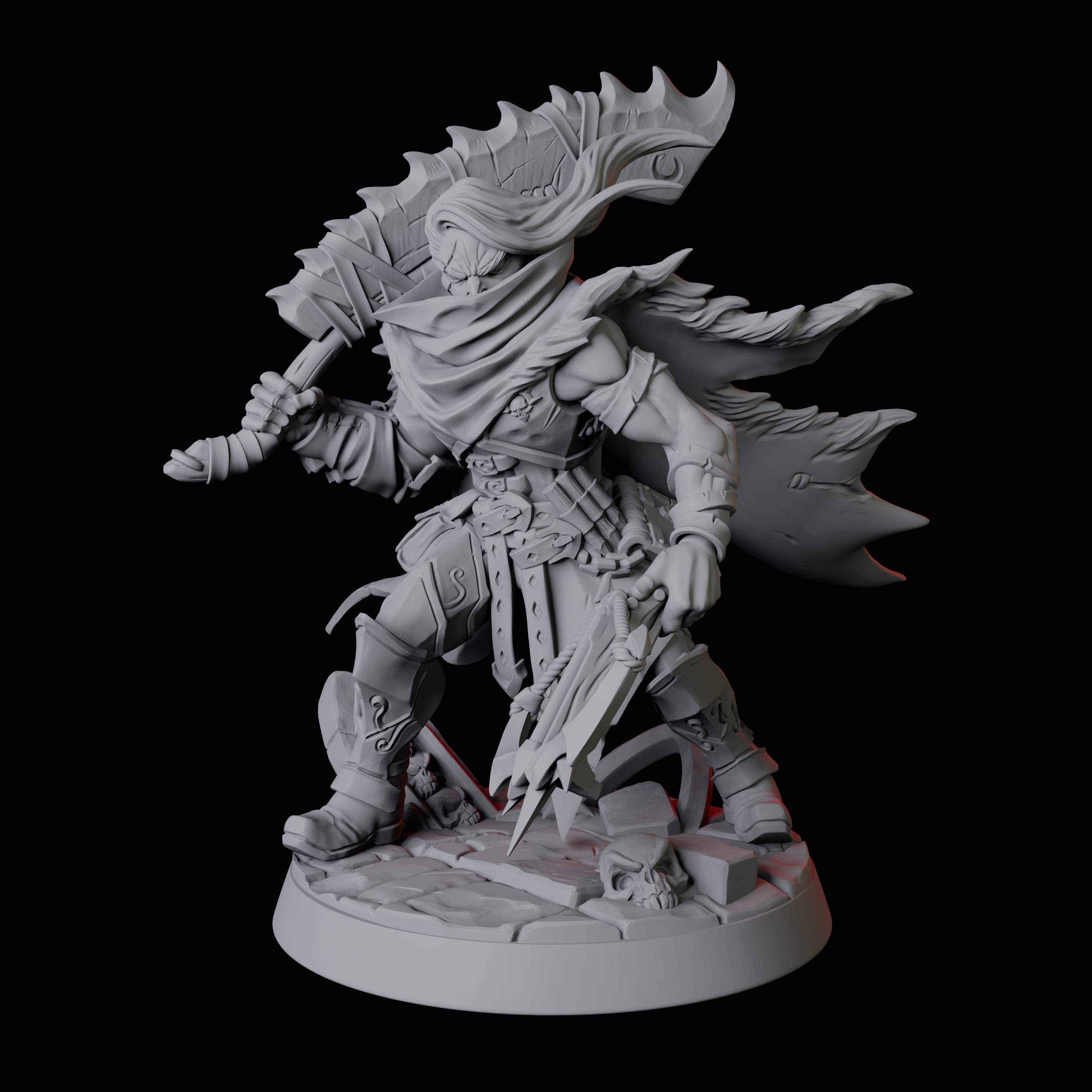 Grinning Werewolf Miniature for Dungeons and Dragons, Pathfinder or other TTRPGs