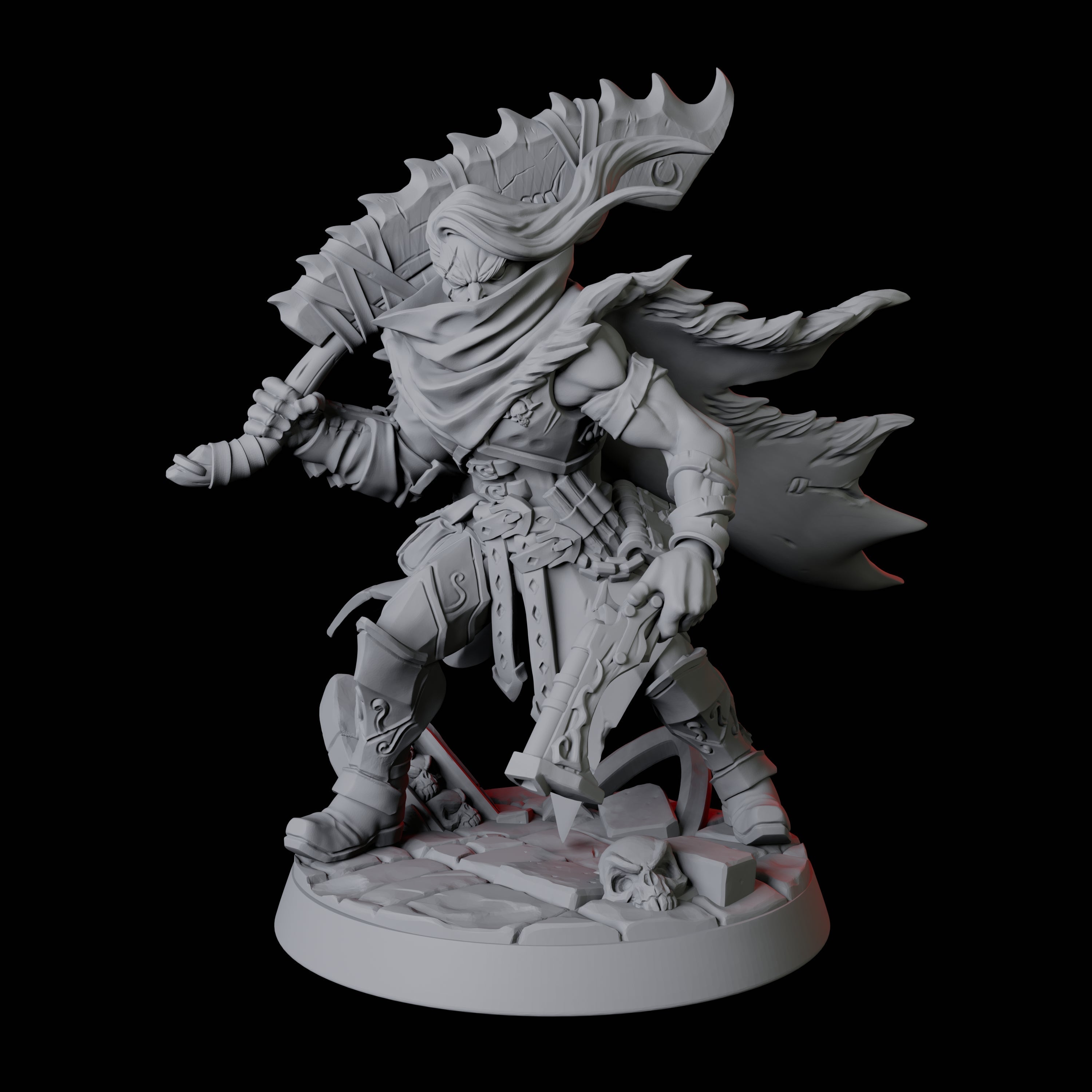 Grinning Werewolf Miniature for Dungeons and Dragons, Pathfinder or other TTRPGs