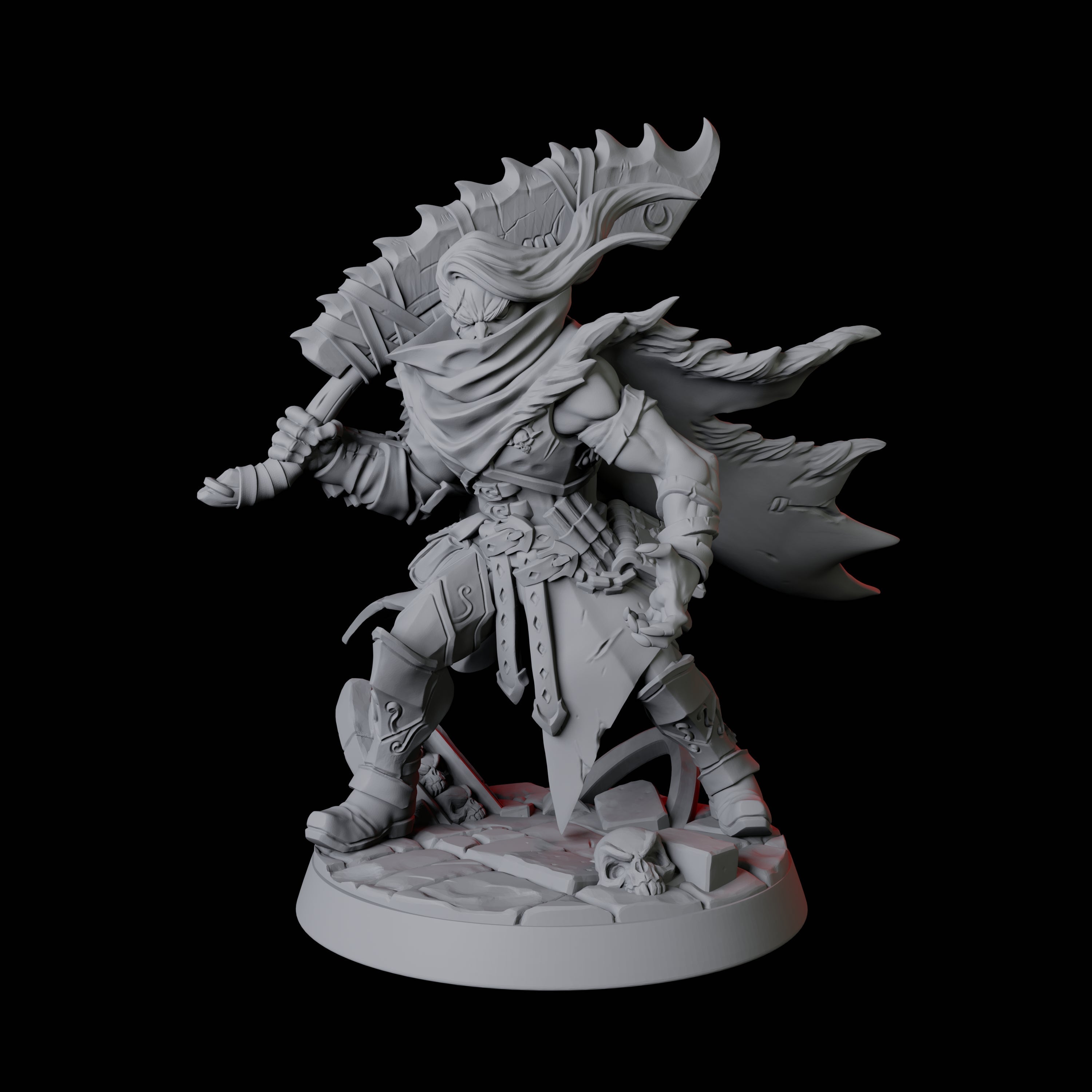 Grinning Werewolf Miniature for Dungeons and Dragons, Pathfinder or other TTRPGs