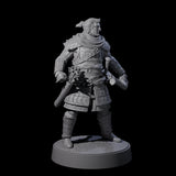 Grizzled Archer A Miniature for Dungeons and Dragons, Pathfinder or other TTRPGs