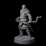 Grizzled Archer A Miniature for Dungeons and Dragons, Pathfinder or other TTRPGs