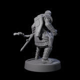 Grizzled Archer C Miniature for Dungeons and Dragons, Pathfinder or other TTRPGs