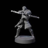 Grizzled Archer D Miniature for Dungeons and Dragons, Pathfinder or other TTRPGs