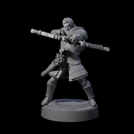 Grizzled Archer D Miniature for Dungeons and Dragons, Pathfinder or other TTRPGs