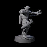 Grizzled Archer D Miniature for Dungeons and Dragons, Pathfinder or other TTRPGs
