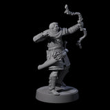 Grizzled Archer E Miniature for Dungeons and Dragons, Pathfinder or other TTRPGs