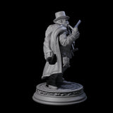 Grizzled Dwarf Gunslinger Miniature for Dungeons and Dragons, Pathfinder or other TTRPGs