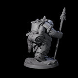 Grizzled Walrus Hunter Miniature for Dungeons and Dragons, Pathfinder or other TTRPGs