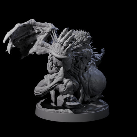 Grotesque Demon Courtier Miniature for Dungeons and Dragons, Pathfinder or other TTRPGs