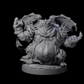 Grotesque Demon Courtier Miniature for Dungeons and Dragons, Pathfinder or other TTRPGs
