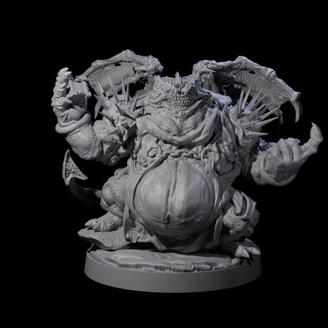 Grotesque Demon Courtier Miniature for Dungeons and Dragons, Pathfinder or other TTRPGs