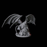 Grotesque Dretch Demon A Miniature for Dungeons and Dragons, Pathfinder or other TTRPGs