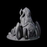 Grotesque Drider Broodmother Miniature for Dungeons and Dragons, Pathfinder or other TTRPGs