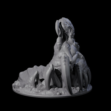 Grotesque Drider Broodmother Miniature for Dungeons and Dragons, Pathfinder or other TTRPGs
