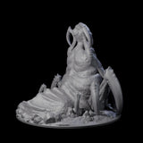 Grotesque Drider Broodmother Miniature for Dungeons and Dragons, Pathfinder or other TTRPGs