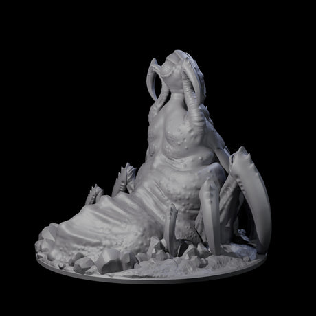 Grotesque Drider Broodmother Miniature for Dungeons and Dragons, Pathfinder or other TTRPGs