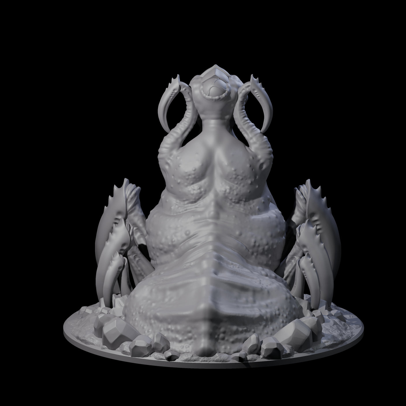 Grotesque Drider Broodmother Miniature for Dungeons and Dragons, Pathfinder or other TTRPGs