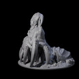 Grotesque Drider Broodmother Miniature for Dungeons and Dragons, Pathfinder or other TTRPGs