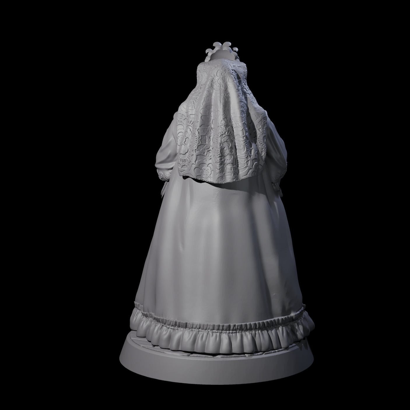 Grotesque Human Cultist Miniature for Dungeons and Dragons, Pathfinder or other TTRPGs