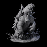 Grouchy Snapping Turtle Miniature for Dungeons and Dragons, Pathfinder or other TTRPGs