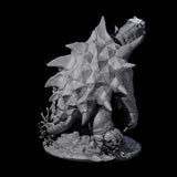 Grouchy Snapping Turtle Miniature for Dungeons and Dragons, Pathfinder or other TTRPGs