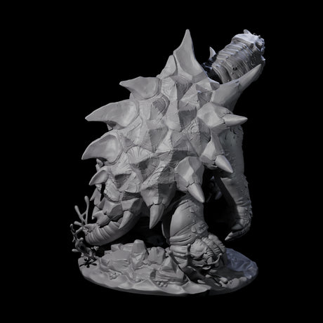 Grouchy Snapping Turtle Miniature for Dungeons and Dragons, Pathfinder or other TTRPGs