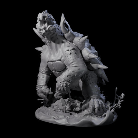 Grouchy Snapping Turtle Miniature for Dungeons and Dragons, Pathfinder or other TTRPGs