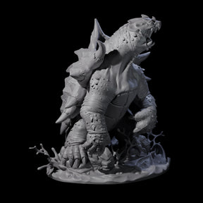 Grouchy Snapping Turtle Miniature for Dungeons and Dragons, Pathfinder or other TTRPGs