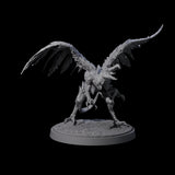 Grounded Angry Vrock A Miniature for Dungeons and Dragons, Pathfinder or other TTRPGs