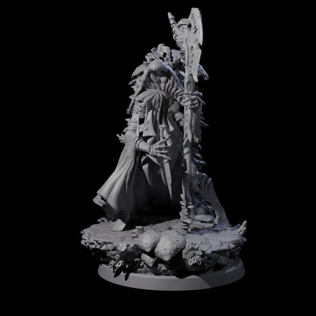 Growing Fungus Cultist A Miniature for Dungeons and Dragons, Pathfinder or other TTRPGs