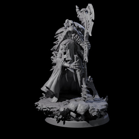 Growing Fungus Cultist A Miniature for Dungeons and Dragons, Pathfinder or other TTRPGs