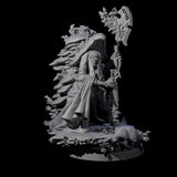 Growing Fungus Cultist A Miniature for Dungeons and Dragons, Pathfinder or other TTRPGs