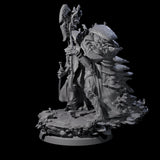 Growing Fungus Cultist A Miniature for Dungeons and Dragons, Pathfinder or other TTRPGs