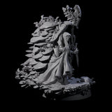 Growing Fungus Cultist A Miniature for Dungeons and Dragons, Pathfinder or other TTRPGs