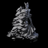 Growing Fungus Cultist A Miniature for Dungeons and Dragons, Pathfinder or other TTRPGs