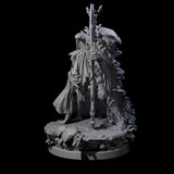 Growing Fungus Cultist A Miniature for Dungeons and Dragons, Pathfinder or other TTRPGs