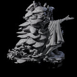 Growing Fungus Cultist B Miniature for Dungeons and Dragons, Pathfinder or other TTRPGs