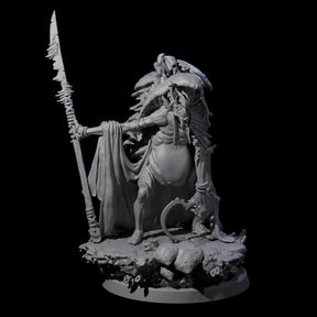 Growing Fungus Cultist C Miniature for Dungeons and Dragons, Pathfinder or other TTRPGs