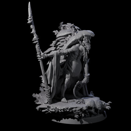 Growing Fungus Cultist C Miniature for Dungeons and Dragons, Pathfinder or other TTRPGs