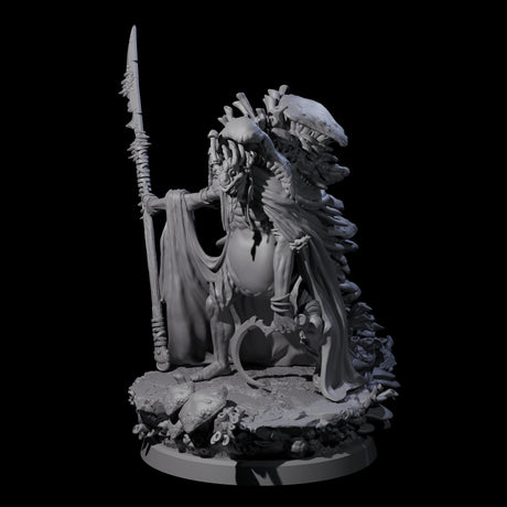 Growing Fungus Cultist C Miniature for Dungeons and Dragons, Pathfinder or other TTRPGs