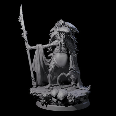 Growing Fungus Cultist C Miniature for Dungeons and Dragons, Pathfinder or other TTRPGs