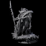 Growing Fungus Cultist C Miniature for Dungeons and Dragons, Pathfinder or other TTRPGs