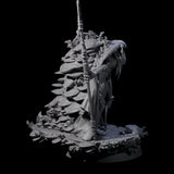 Growing Fungus Cultist C Miniature for Dungeons and Dragons, Pathfinder or other TTRPGs